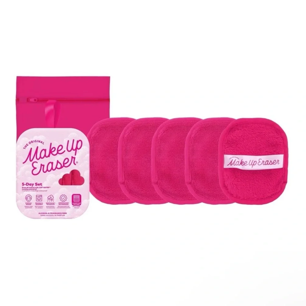 MakeUp Pink Eraser SmartErase Set of 5